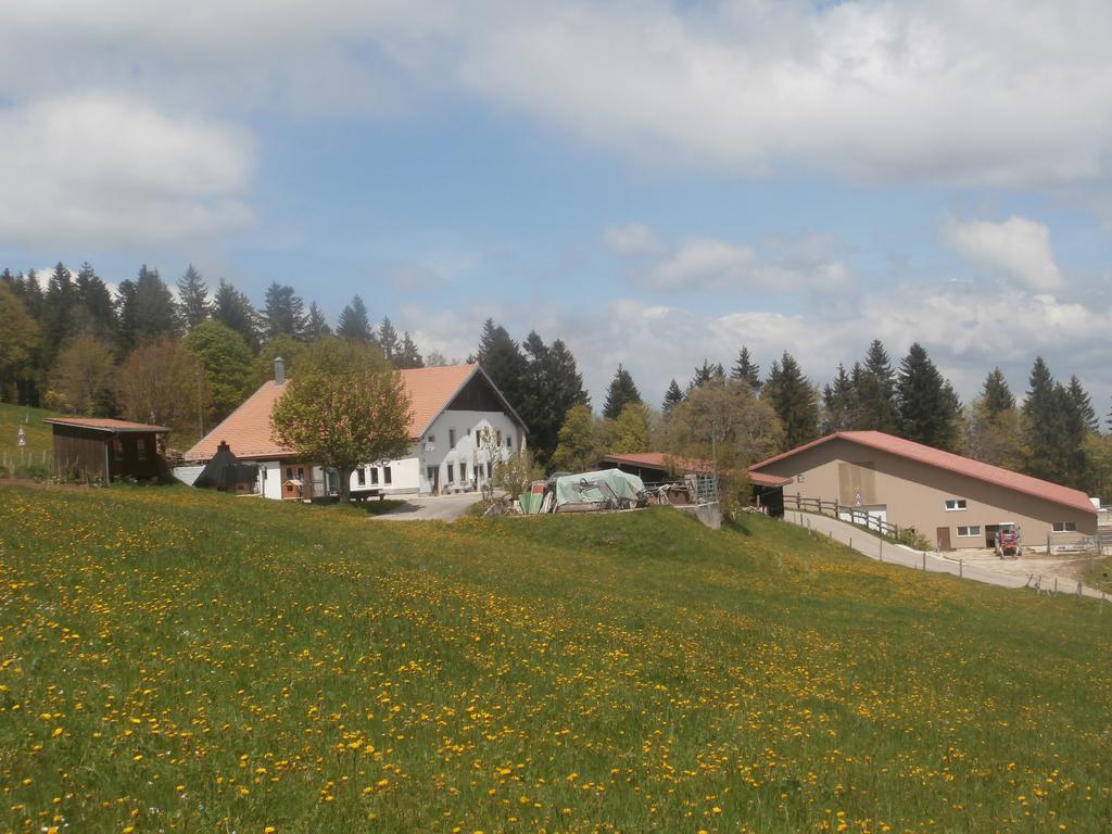 B&B La Ferme De Pouillerel La Chaux De Fonds Exterior foto